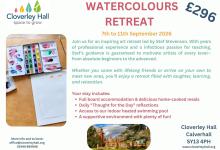 Watercolours Retreat - Cloverley Hall, Shropshire SY13 4PH